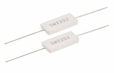 Small White 2 Ohm 10 Watt Resistor Cemen For Voltage Dividers