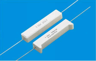 Small White 2 Ohm 10 Watt Resistor Cemen For Voltage Dividers