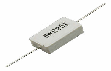 Small White 2 Ohm 10 Watt Resistor Cemen For Voltage Dividers