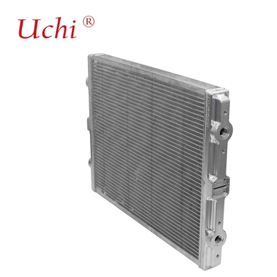 Water Plate-Fin Heat Exchanger Microchannel Heat Exchanger Compact Lightweight
