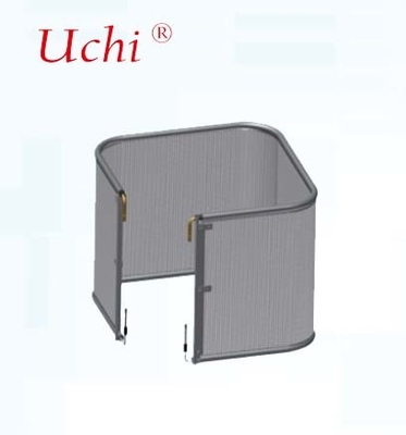 Energy Saving Serpentine Transverse Fin Microchannel Heat Exchanger Microchannel Condenser