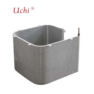 Energy Saving Serpentine Transverse Fin Microchannel Heat Exchanger Microchannel Condenser