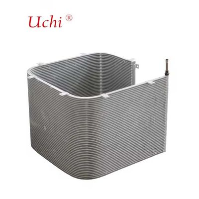 Energy Saving Serpentine Transverse Fin MLCP(micro-channel Liquid Cooling Plate) Microchannel Condenser