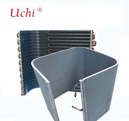 Energy Saving Serpentine Transverse Fin Microchannel Heat Exchanger Microchannel Condenser