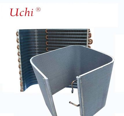 Energy Saving Serpentine Transverse Fin MLCP(micro-channel Liquid Cooling Plate) Microchannel Condenser