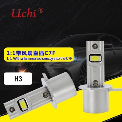 Energy Saving Highly Efficient Led Headlights With Fans For Direct Insertion