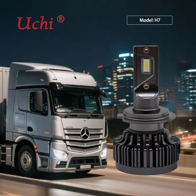 30w 7200 LM Led Truck Headlight Withstand Voltage Of 63V
