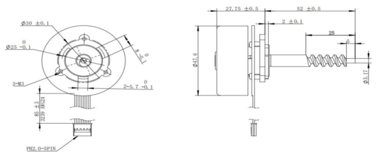 BLDC 4820 Brushless Motors For Medical Apparatus And Business Equipment