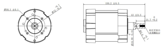 BLDC 75100 Brushless Motors For Home Application And Business Equipment