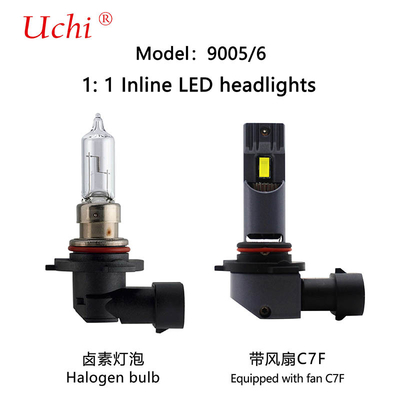6000K LED Car Headlights For Low Energy Consumption And Long Service Life