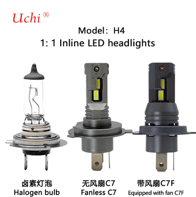 3200LM LED Car Headlights For High Brightness And Strong Focusing