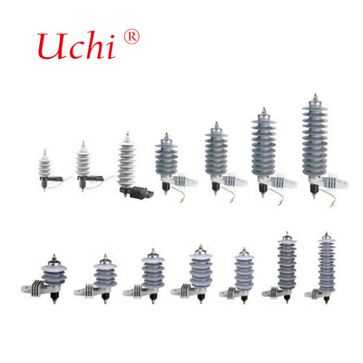 Distribution Type Metal Oxide Polymer Lightning 10kv Surge Arrester