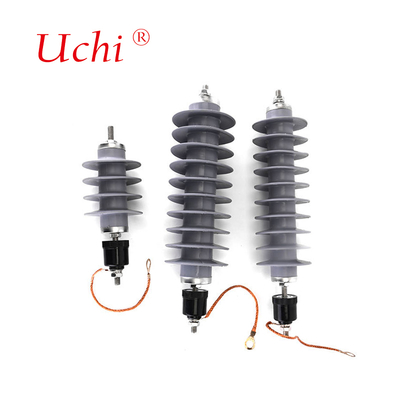 ISO9001 Distribution Line Composite MOA 10KA 33KV Zinc Oxide Gapless Arrester