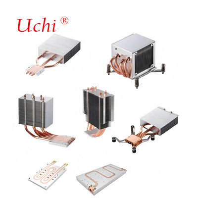 Water Cooling Plate Computer PC Server CPU Cooling Plate Radiator Aluminum Liquid Cooling Cooper Heat Pipe Heat Sink