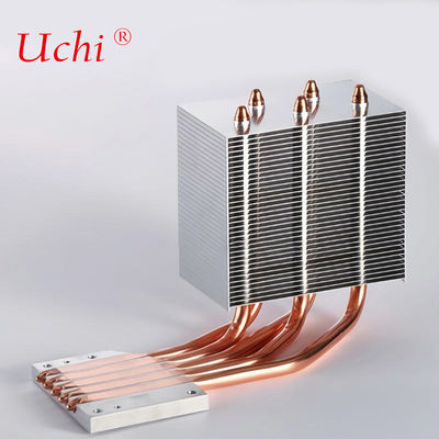 Water Cooling Plate Computer PC Server CPU Cooling Plate Radiator Aluminum Liquid Cooling Cooper Heat Pipe Heat Sink