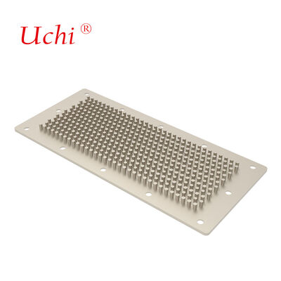 CNC-machined Square Copper Fin Cold Forged Heat Sink For CPU