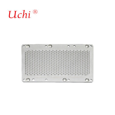 CNC-machined Square Copper Fin Cold Forged Heat Sink For CPU