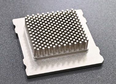 70W Cold Forged Square Pin Fin Skived Heat Sink