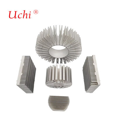 30W Tubular Heat Sink Anodized Skived Heat Sink
