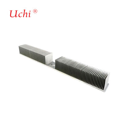 600W LED Heat Sink Finned Heat Pipe Double Tower Radiator