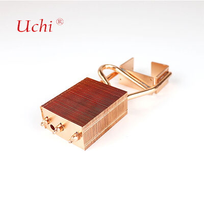 220W Copper Buckle Fin Heat Sink For Projector Lamp