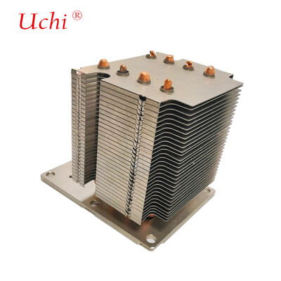 Aluminum Buckle Fin Stacked Active CPU Heatsink
