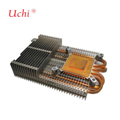 Aluminum Buckle Fin Stacked Active Composite Heat Sink