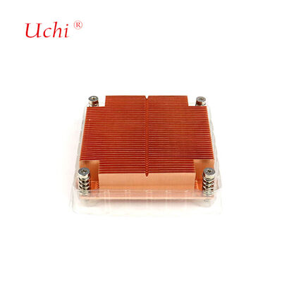 Custom Copper Thick Fin Skived Heat Sink