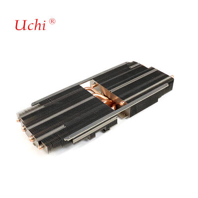 580W Aluminum Fin Heat Pipe Cpu Heat Sink