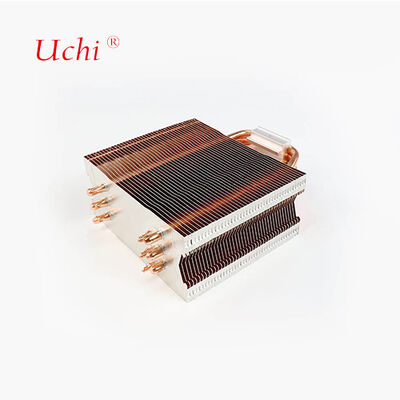 Copper-Aluminum Composite Fin Computer CPU Heat Sink