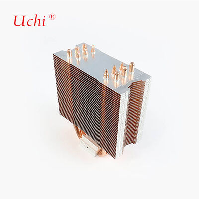 Copper-Aluminum Composite Fin Computer CPU Heat Sink
