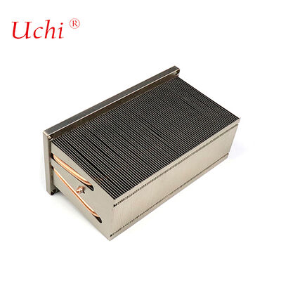 Zipper Buckle Fin Medical Copper Heat Pipe Heat Sink