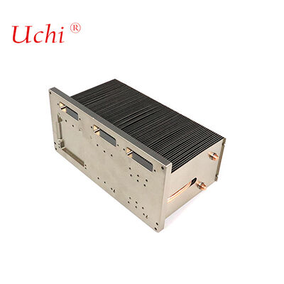 Zipper Buckle Fin Medical Copper Heat Pipe Heat Sink