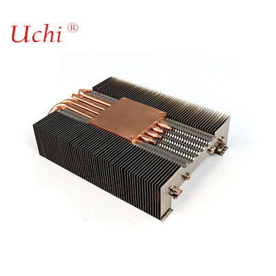 Copper Heat Pipe Heat Sink For Medical Electronics