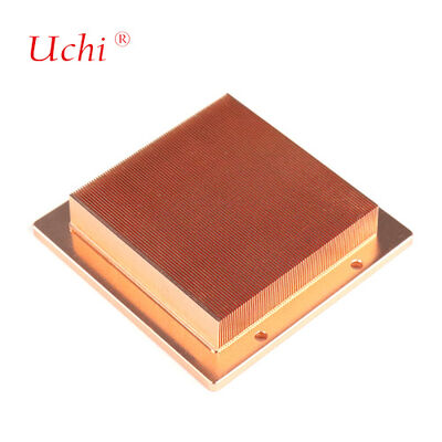 Mini High Dense Aluminum Skiving Heat Sink For LED