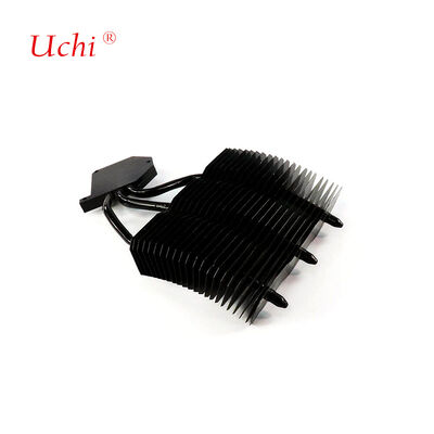 High-Precision Black Aluminum LED Heat Sink