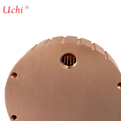 1500W Liquid-Cooled Pure Copper Round LED Lighting Heat Sink