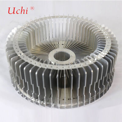 Aluminum Profile Thick Fin Buckle Type Stage Light Heat Sink