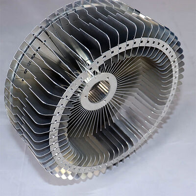 Aluminum Profile Thick Fin Buckle Type Stage Light Heat Sink