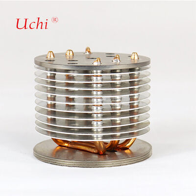 Copper Heat Pipe Zipper Fin Heat Sink For Industrial Lights