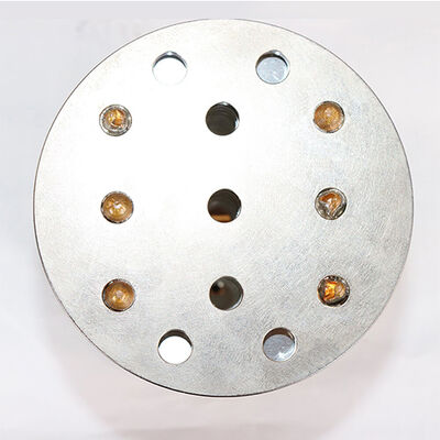 Copper Heat Pipe Zipper Fin Heat Sink For Industrial Lights