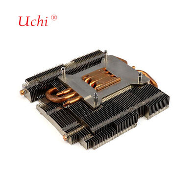 Aluminum Fin Copper Heat Pipe Heat Sink For Thermoelectric Cooling