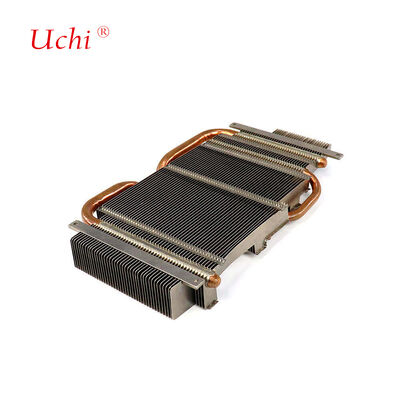 Aluminum Fin Copper Heat Pipe Heat Sink For Thermoelectric Cooling