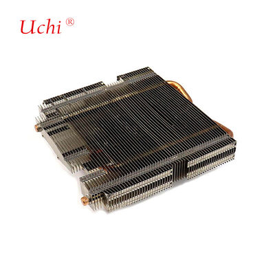 Aluminum Fin Copper Heat Pipe Heat Sink For Thermoelectric Cooling