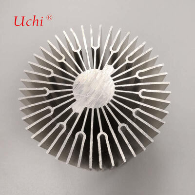 Round Aluminum Profile LED Lighting Heat Sink