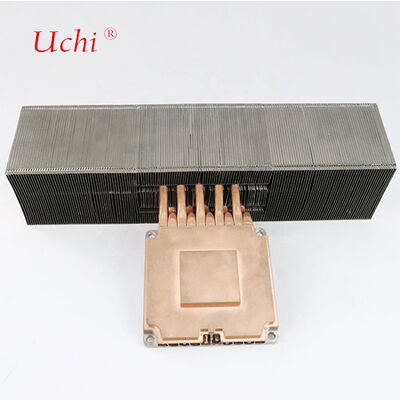 520W High Power Medical Heat Sink With Heat Pipes And Soldering