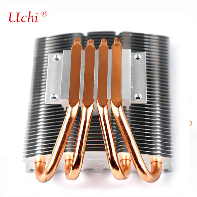 Heat Pipe Thermoelectric Cooling Aluminum CPU Copper Heat Sink