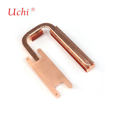 Copper Welded Buckle Fin Heat Sink