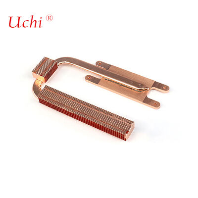 Copper Welded Buckle Fin Heat Sink