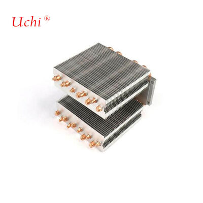 High Power Computer Cpu Heat Sinks With Embedded Heat Pipes